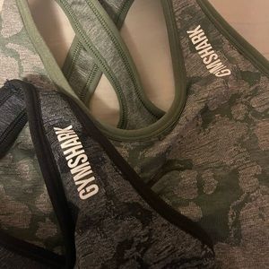 x2 Gymshark Camo Seamless All In One